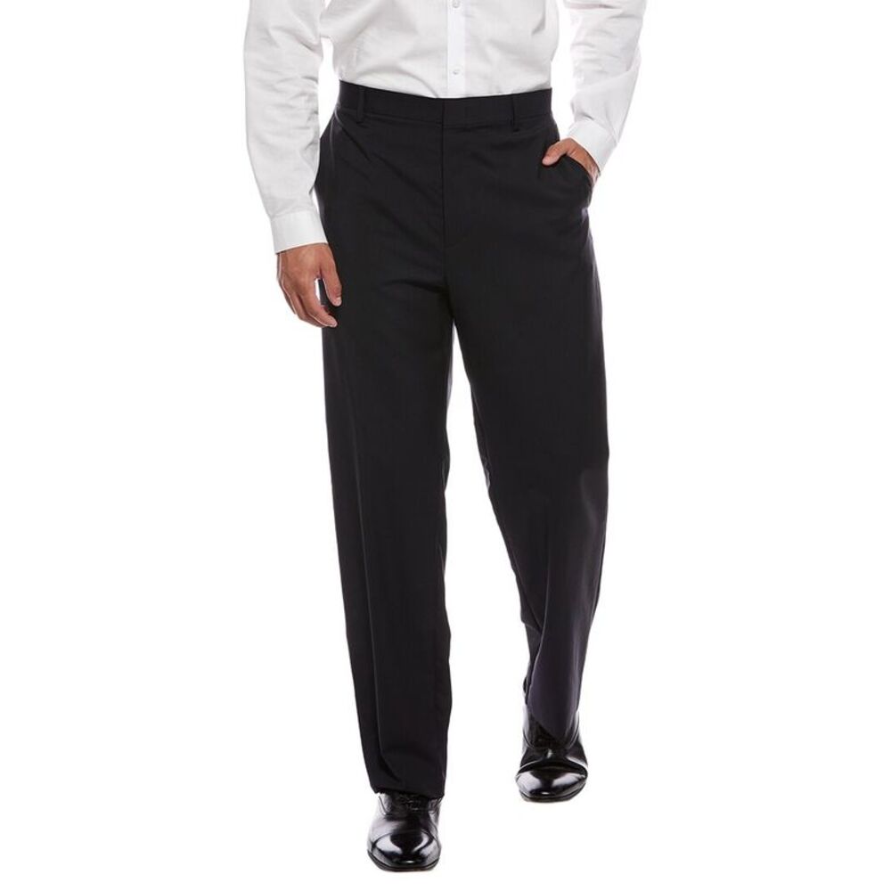 Valentino Mens  Wool & Mohair-Blend Pant, Blue